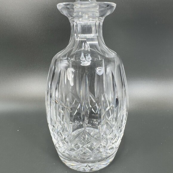 Waterford Clear Heavy Crystal Decanter Container Bottle With Stopper Signed VTG - Picture 7 of 16